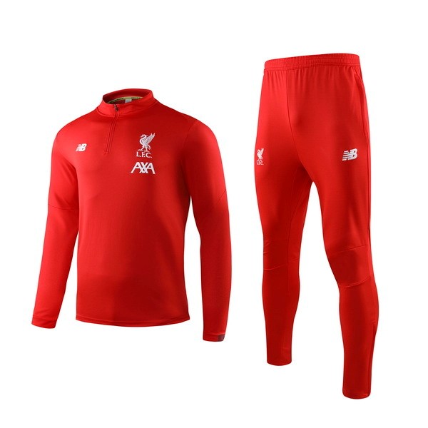 Chandal Del Niños Liverpool 2019-2020 Rojo Blanco